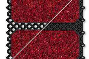 Грязезащитные покрытия Forbo Coral Tiles 7823.7833.7873.7883 Cardinal Red фото  | FLOORDEALER